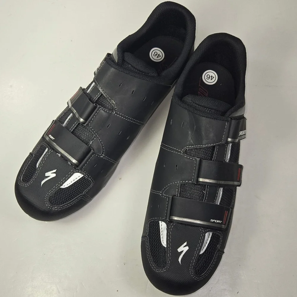 Specialized‎ Sport MTB Mens Cycling Shoes Black Size EU 46 US 12.25 611E-4346
